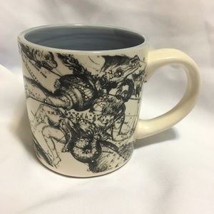 Anthropologie Aquarius Astrology Mug